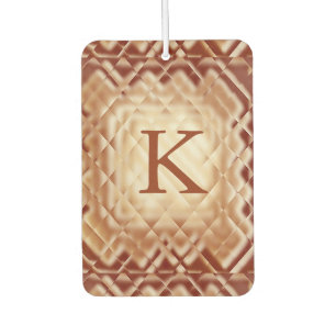 Ambientador Freshener de aire de Dimensional Square-Red-K