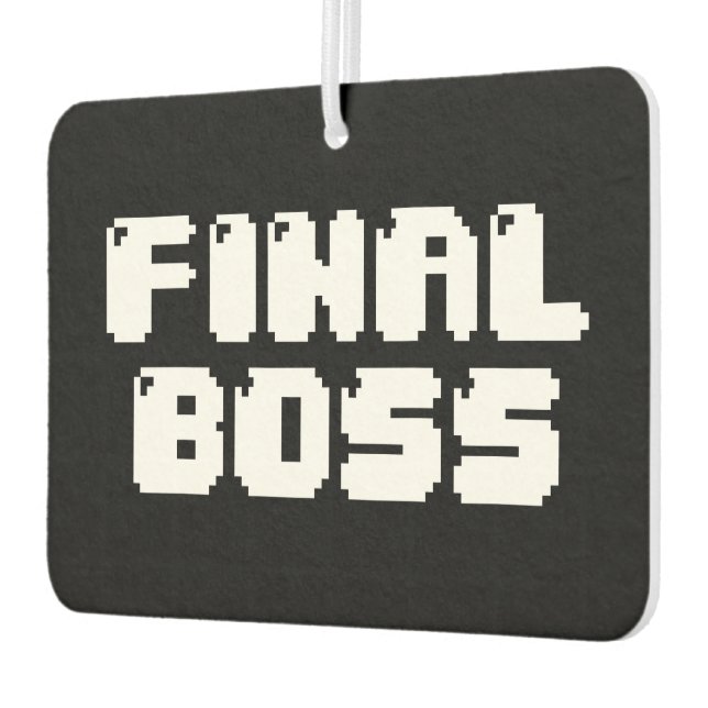 AMBIENTADOR FRESHENER DE AIRE DE JEFE FINAL (Izquierda)