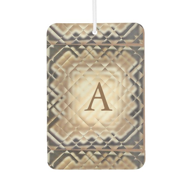 Ambientador Freshener de aire en cuadrado dimensional-A (Anverso)
