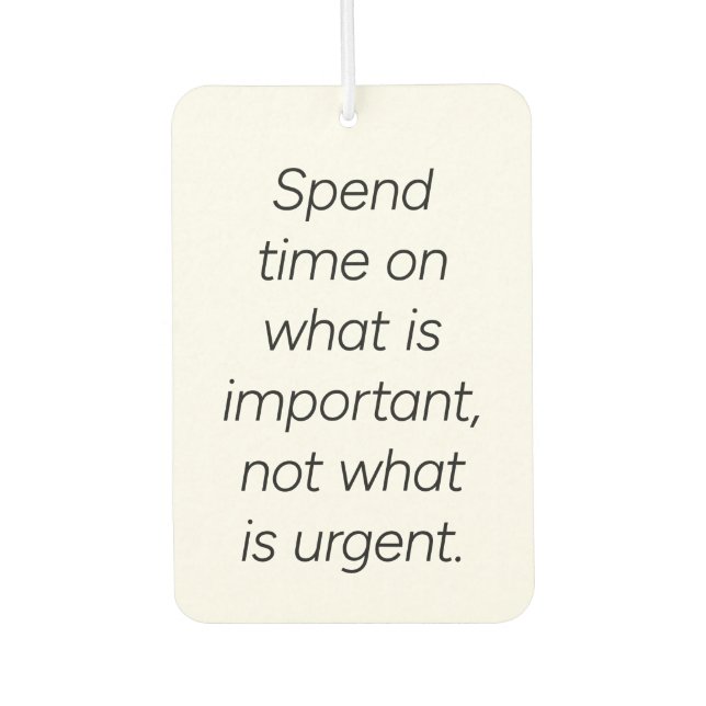 Ambientador Freshener de aire importante (Anverso)