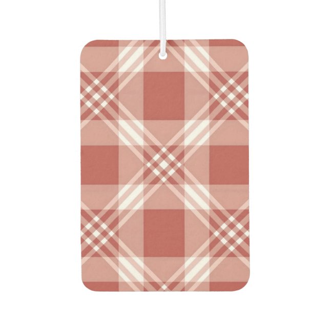 Ambientador Freshener de aire rojo blanco (Anverso)
