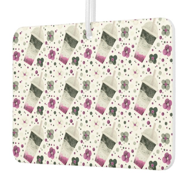 Ambientador Freshener del auto del orgullo asexual (Izquierda)