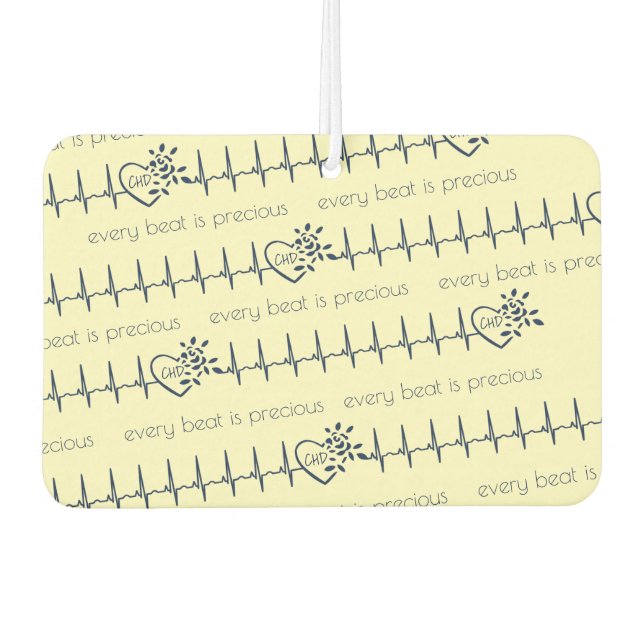 Ambientador Fresheneradores de Aire de CHD Heartbeat (Anverso)