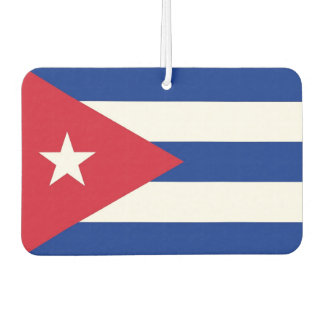 Ambientador Fresheneras al aire libre con bandera de Cuba