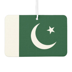 Ambientador Fresheneras al aire libre con bandera de Pakistán