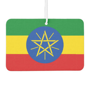 Ambientador Fresheneras con bandera de Etiopía