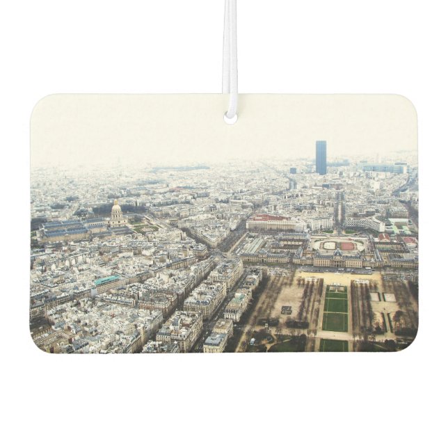 Ambientador Fresheners con aire acondicionado y vistas a París (Anverso)