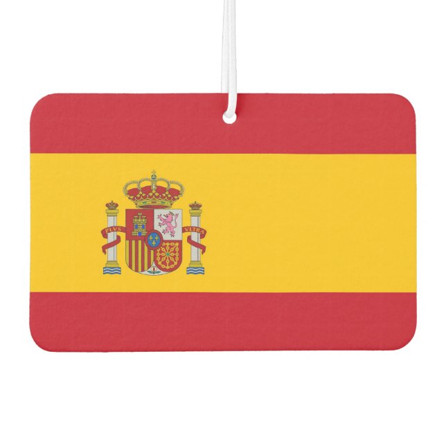 Ambientador Fresheners con bandera de España (Anverso)