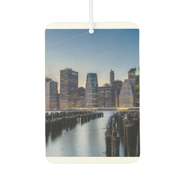 Ambientador Fresheners de Air Skyline de Nueva York (Anverso)