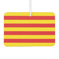 Fresheners de aire para coches con bandera de Cata