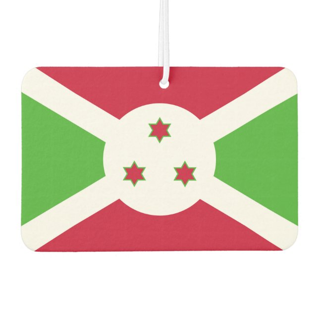 Ambientador Fresqueros con bandera de Burundi (Anverso)