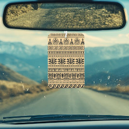 Ambientador Fret griego, patrón mediterráneo, marrón