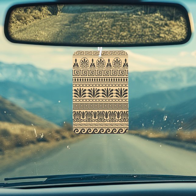 Ambientador Fret griego, patrón mediterráneo, marrón (Subido por el creador)