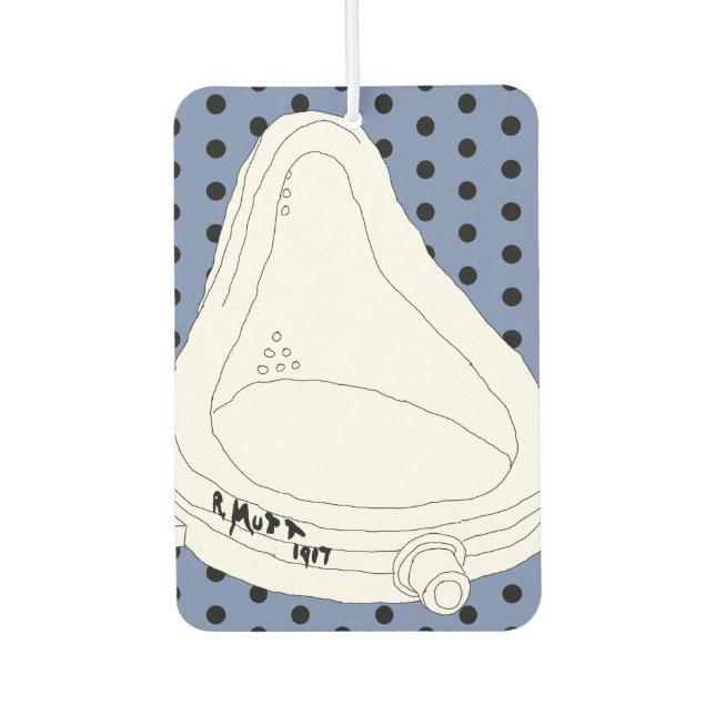 Ambientador Fuente de R.Mutt 1917 de Marcel Duchamp (Anverso)