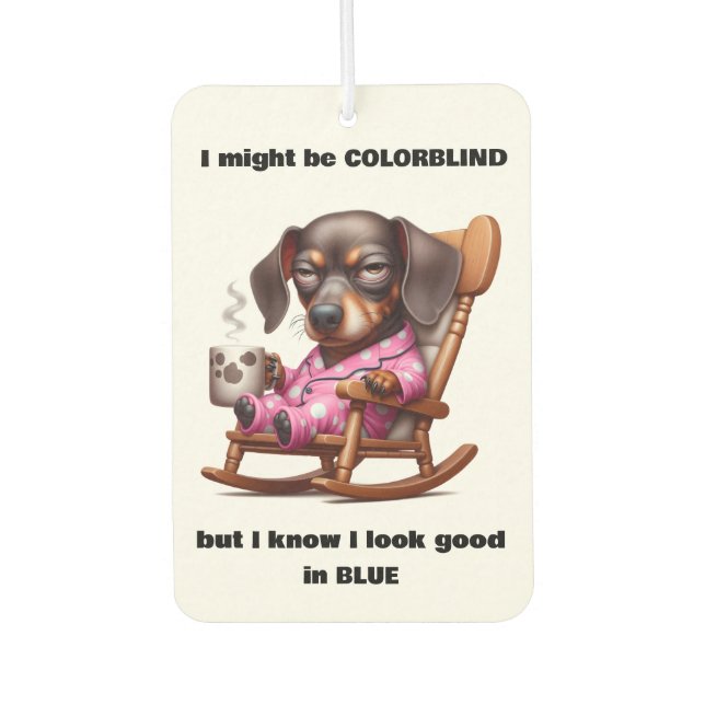 AMBIENTADOR FUNNY DACHSHUND  (Anverso)