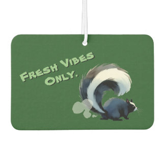 Ambientador Funny Farting Skunk Cute Humor Horizontal