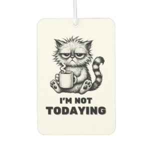 Ambientador Funny Grumpy Cat Coffee Car Accesorio