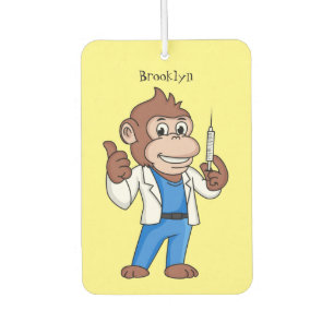 Ambientador Funny orangutan ape personalizado médica