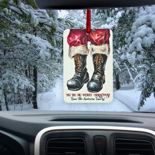 Ambientador Funny Personalizado Navidades Familia Nombre Santa
