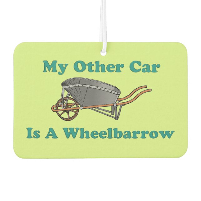 Ambientador Funny Wheelbarrow Car Air Freshener (Anverso)