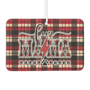 Ambientador Fur Mama Plaid Air Freshener