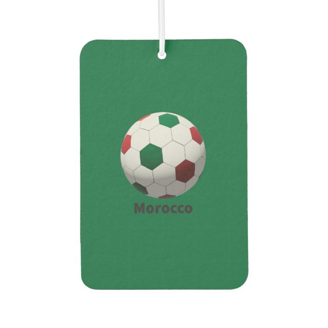 Ambientador Fútbol Marruecos (Anverso)