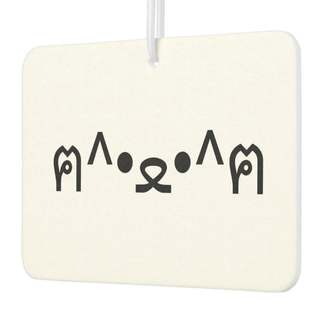 Ambientador Gato con patas ฅ^・・E^ฅ Kaomoji Japonés (Izquierda)