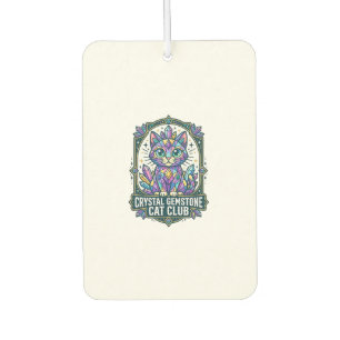 Ambientador Gato de cristal gemstone regalo para mamá - G