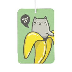 Ambientador Gato en banana