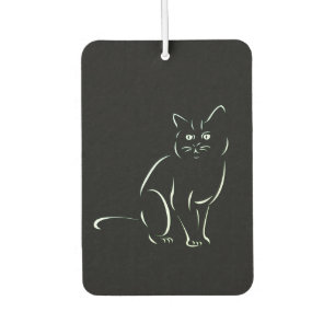 Ambientador Gato gatito blanco