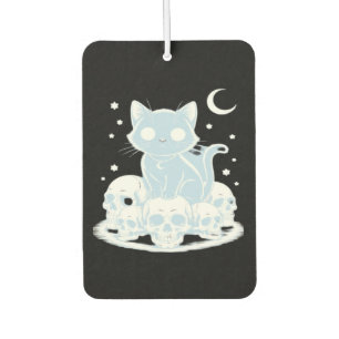 Ambientador Gato Gatito Cute de Halloween Estética Gótica Esen