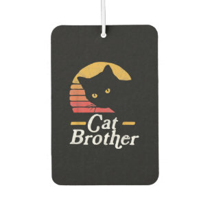 Ambientador Gato Hermano Estilo Vintage Regalo Retro Para Gato