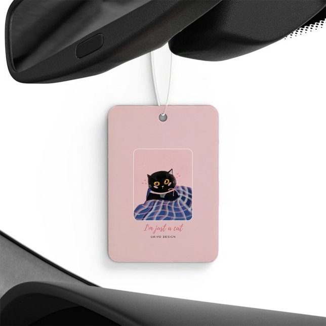 Ambientador Gato Lindo Rosa Pastel Moderno (Subido por el creador)
