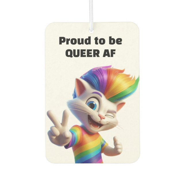 Ambientador Gato queer (Anverso)
