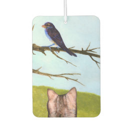 Ambientador Gatos de Tabby hablan con aves