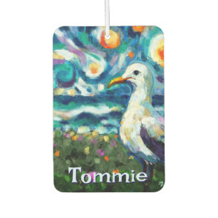 Ambientador Gaviota al Estilo Van Gogh Playa Personalizada