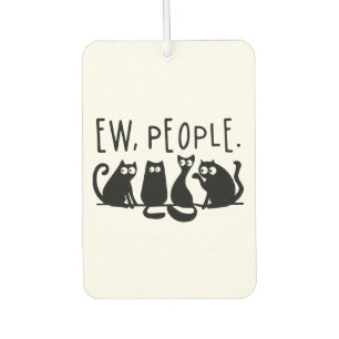 Ambientador Gente Asquerosa Gatos Divertidos Gatos Negros Meow