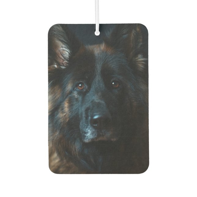 Ambientador German Shepherd Car Air Freshener (Anverso)