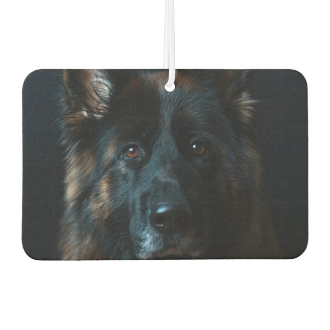 Ambientador German Shepherd Car Air Freshener (Anverso)