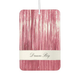 Ambientador Girly Pink Glam Glitzy Tinsel Stripes