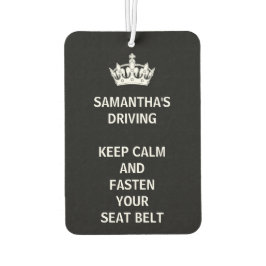 Ambientador Girona divertida personalizada mantener la calma e