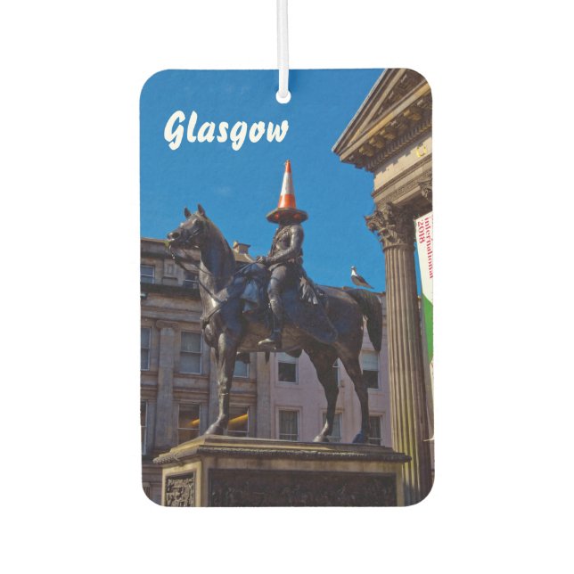 Ambientador Glasgow Car Air Freshener (Anverso)