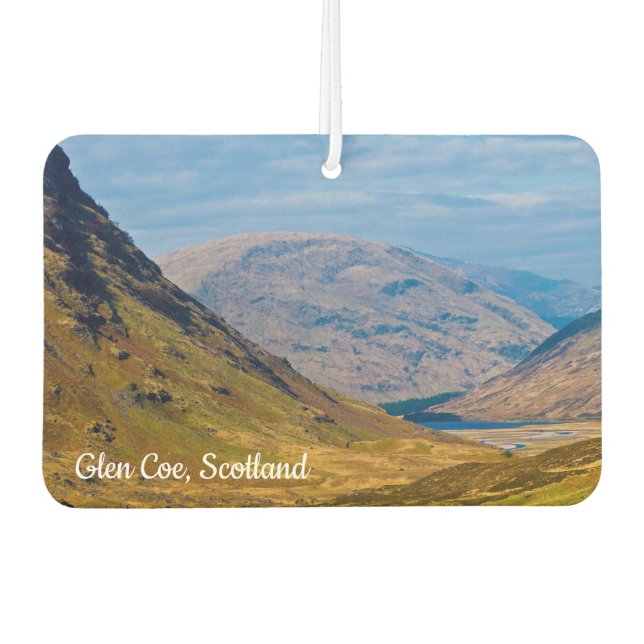 Ambientador Glen Coe, Scotland Car Air Freshener (Anverso)