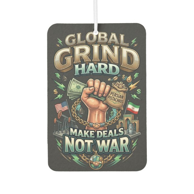 Ambientador Global Grind Duro – Hagan Tratos No Guerra (Anverso)
