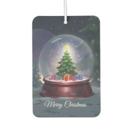 Ambientador Glóbulo de nieve de árbol de Navidad