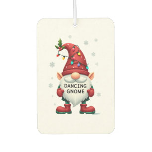 Ambientador Gnomo de Navidad Gnomo Bailarín Familia Navidad (2