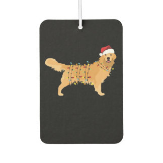 Ambientador Golden Retriever Holiday Christmas Light Essential