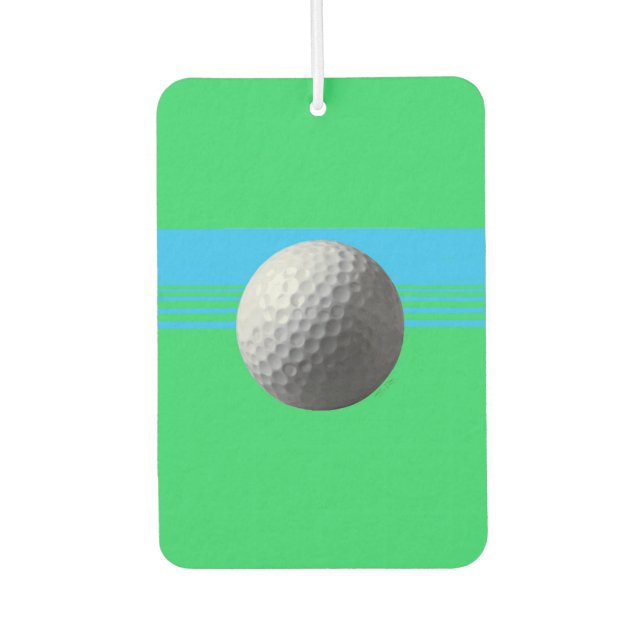 Ambientador Golf Ball al aire fresco del coche (Anverso)