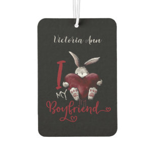 Ambientador Gótico Personalizado Amo a Mi Novio