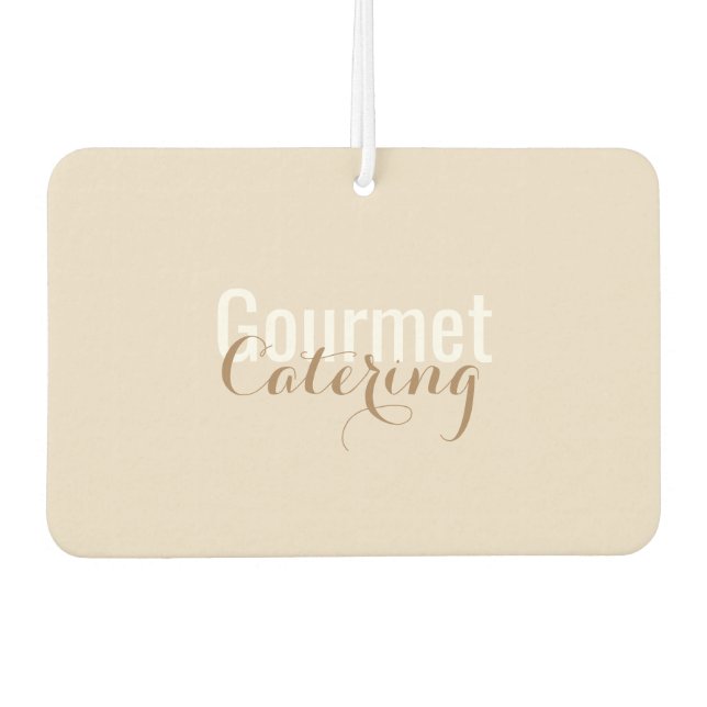 Ambientador Gourmet Catering Air Freshener (Anverso)